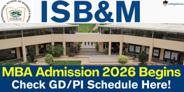 ISBM PGDM Admission 2026 28 Open